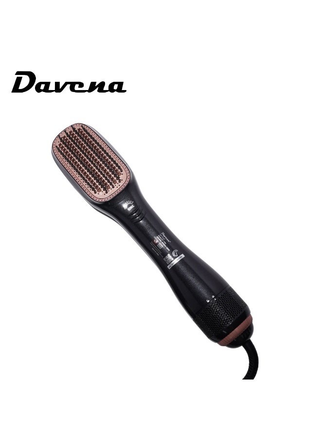 DAVENA Ionic Hair Dryer & Styler 2-in-1 with Brush Attachment - Image 1